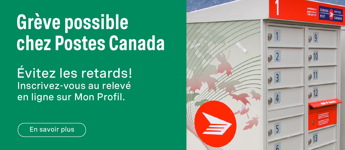Grève Postes Canada